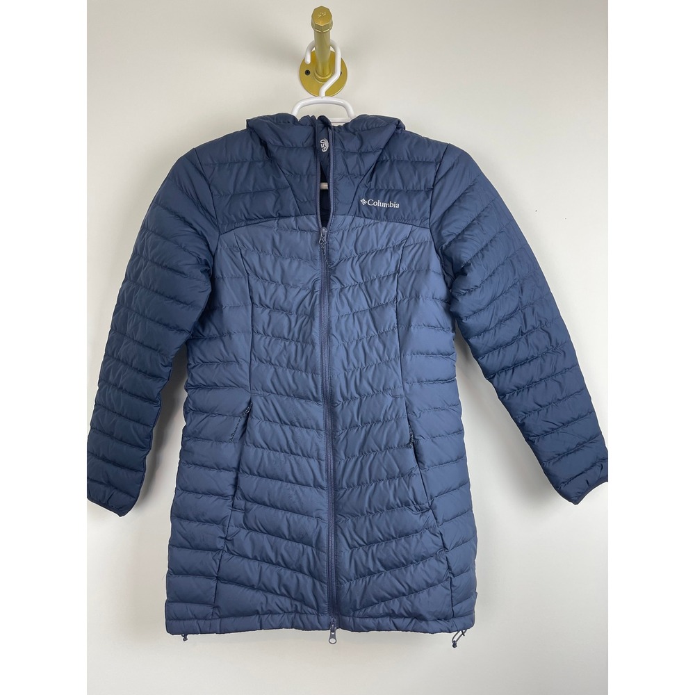 00458 - Columbia 650 Womens Lightweight Insulated Hooded Puffer Jacket‎ Size S